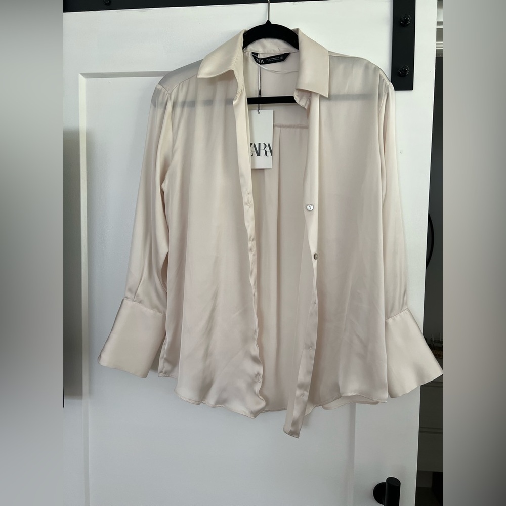 Zara Satin Shirt